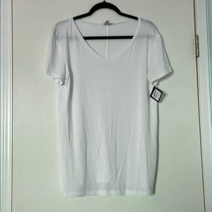Halogen White Tee